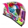 Capacete Moto Norisk Flow Trap Desenho Branco Rosa Feminino Masculino C/ Spoiler + Viseira Extra