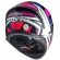 Capacete Moto Feminino Fechado Peels Spike 2 1ST Star Preto Rosa Pink Roxo Brilho Lançamento