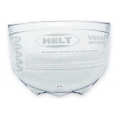 Viseira Capacete Helt 938 New Hippo 2 Nova Geração Cristal Transparente Anti Risco Original - Cristal Transparente