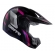 Capacete Moto Feminino Bieffe 3 Sport Horizon Esportivo Cross Trilha Preto Rosa Lançamento