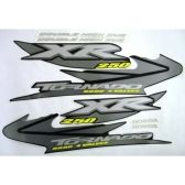 Kit Adesivos Faixa Xr 250 Tornado 2004 Preta Jogo Adesivo