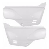 Par De Tampa Carenagem Lateral Honda Xlr 125 1997 1998 1999 2000 2001 2002 Branca Modelo Original