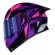 Capacete Moto Feminino Norisk Flow Pulse Roxo Rosa C/ Spoiler + Viseira Extra Lançamento