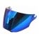 Viseira Iridium Azul Blue Capacete Bieffe 3 Sport V3 Original - Iridium Blue