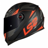 Capacete Moto Fechado Ls2 Ff358 Classic Tank Camuflado Preto Esportivo C/ Selo Inmetro Masculino Feminino