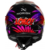 Capacete Moto Fechado Norisk Ff302 Soul Loko Pica Pau Masculino Feminino C/ Óculos Interno C/ Selo Inmetro
