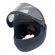 Capacete Moto Automático Ebf Solid Classic C/ Viseira Automática C/ Selo Inmetro - Preto Fosco