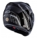 Capacete Moto Peels F21 Aviador Mirage Living Preto C/ Óculos Queixeira Removível Masculino Feminino
