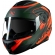Capacete Moto Robocop Escamoteável Norisk Route FF345 Speedmax Articulado C/ Óculos E Selo Inmetro - Verde Laranja Fosco