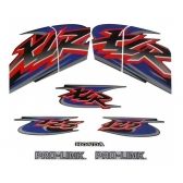 Kit Adesivos Faixa Xlr 125 Xlr125 Ks 2001 Preta Jogo Adesivo
