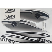 Kit Adesivos Faixa Suzuki Yes 125 An Prata 2011 Jogo Adesivo