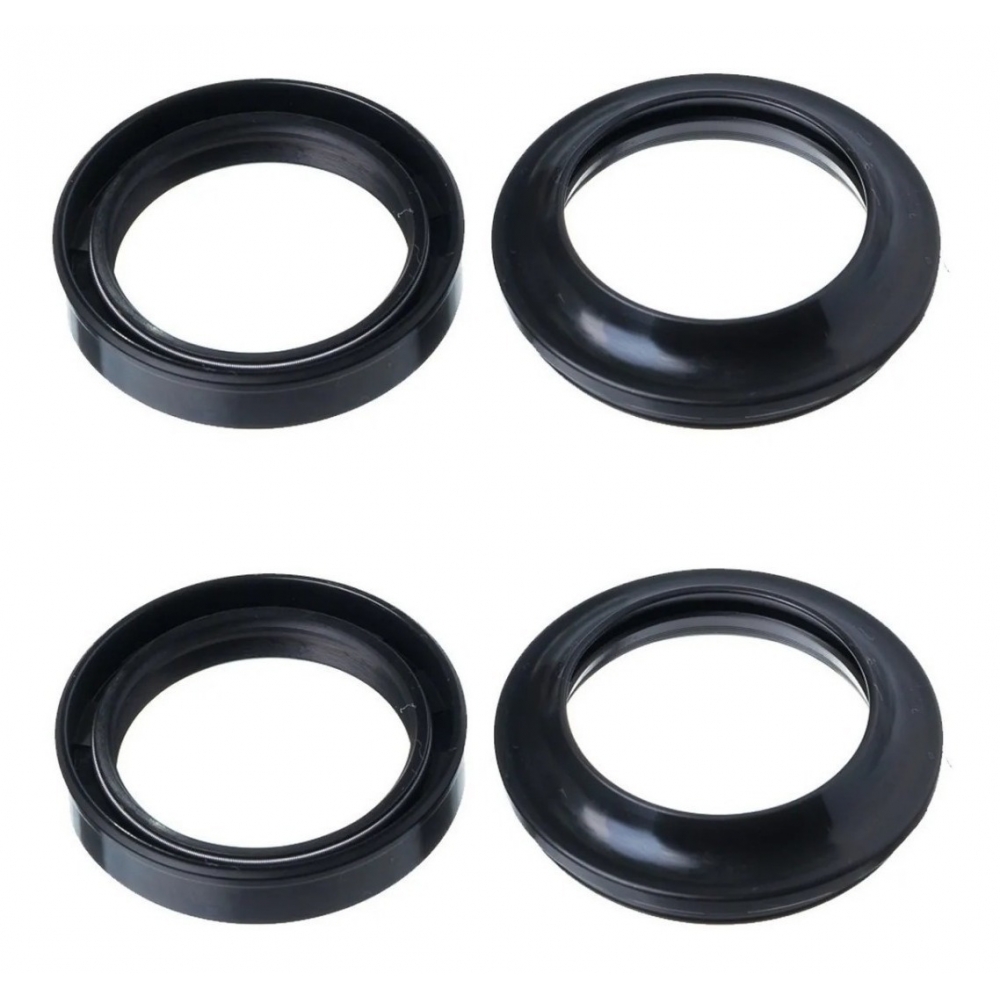 Par Retentor Bengala + Guarda Pó Moto Fazer 250 Xtz Lander 250 2018 19 20 2021 2022 Mt03 15/21