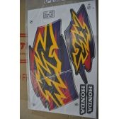 Kit Adesivos Faixa Xlr125 Xlr 125 2000 Preta Jogo Adesivo