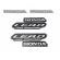 Kit Adesivos Faixas Honda Lead 110 2012 Jogo Adesivo Moto - Preta