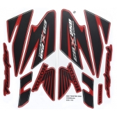 Kit Adesivo Faixa Cbx 250 Twister Vermelha 2008 Jogo Adesivo
