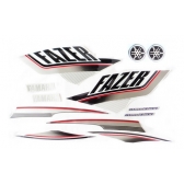 Kit Adesivos Faixas Fazer 250 Flex Branca 2015 Jogo Adesivo