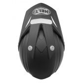 Capacete Esportivo Moto Helt Cross Vision 630 Cross Triilha C/ Viseira Selo Inmetro reto - Fosco