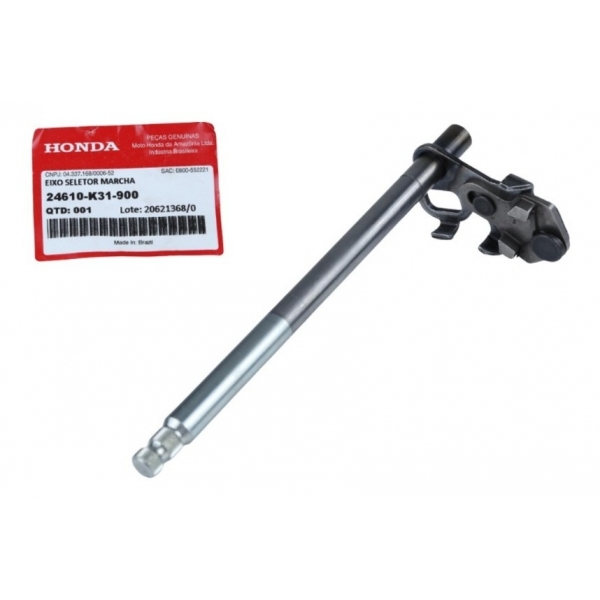 Eixo Seletor Pedal Marcha Cambio Moto Cb 250 f Twister 16/22 Crf 250f 2019/Ed Original Honda