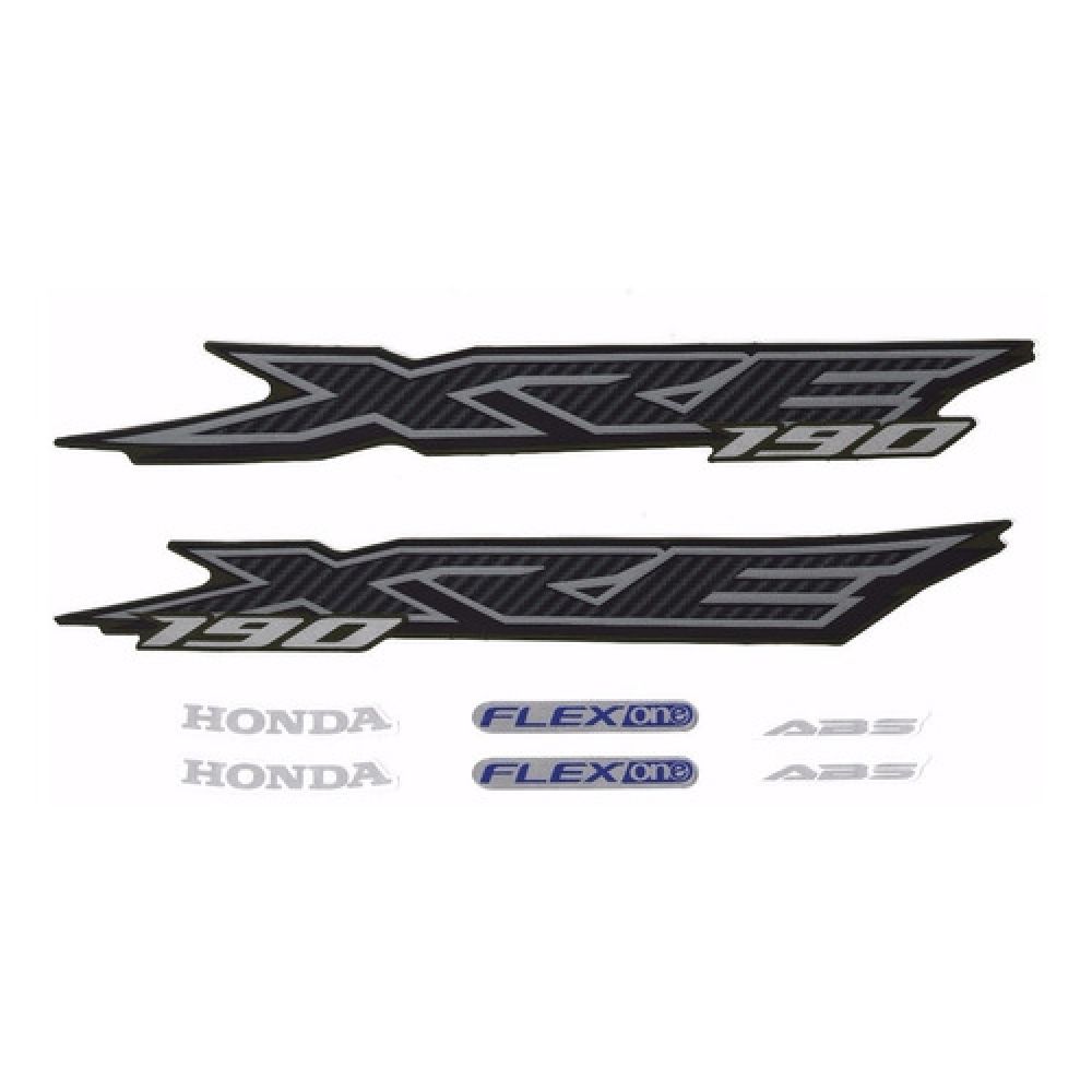 Kit Adesivos Faixa Honda Xre 190 Verde 2016 ( Jogo Adesivo )