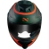 Capacete Moto Robocop Escamoteável Norisk Route FF345 Speedmax Articulado C/ Óculos E Selo Inmetro - Verde Laranja Fosco