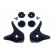 Kit Reparo Fixação Da Viseira Capacete Peels F21 Navy Army