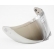 Viseira Capacete Helt 978 Polar / Helt 981 Avante Class Solar Espelhada Cromada Original Anti Risco - Espelhada