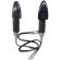 Par De Pisca Mini Seta Moto Scud Blade Esportivo Preto Carbono Com Lente Cristal + Fumê - Par
