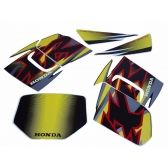 Kit Adesivos Faixas Moto Xr 200 Xr200 Preta 2001 Jogo Adesivo Modelo Original Jotaesse - Jotaesse