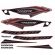 Kit Adesivos Faixa Nx 400 Falcon Vermelha 13/14 Jogo Adesivo