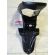 Paralama Suporte Placa Moto Nxr Bros 160 Até 2024 Traseiro Original Honda - Preto
