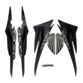 Kit Adesivos Faixa Cb 500 Preta 2001 Honda ( Jogo Adesivo ) - Preta
