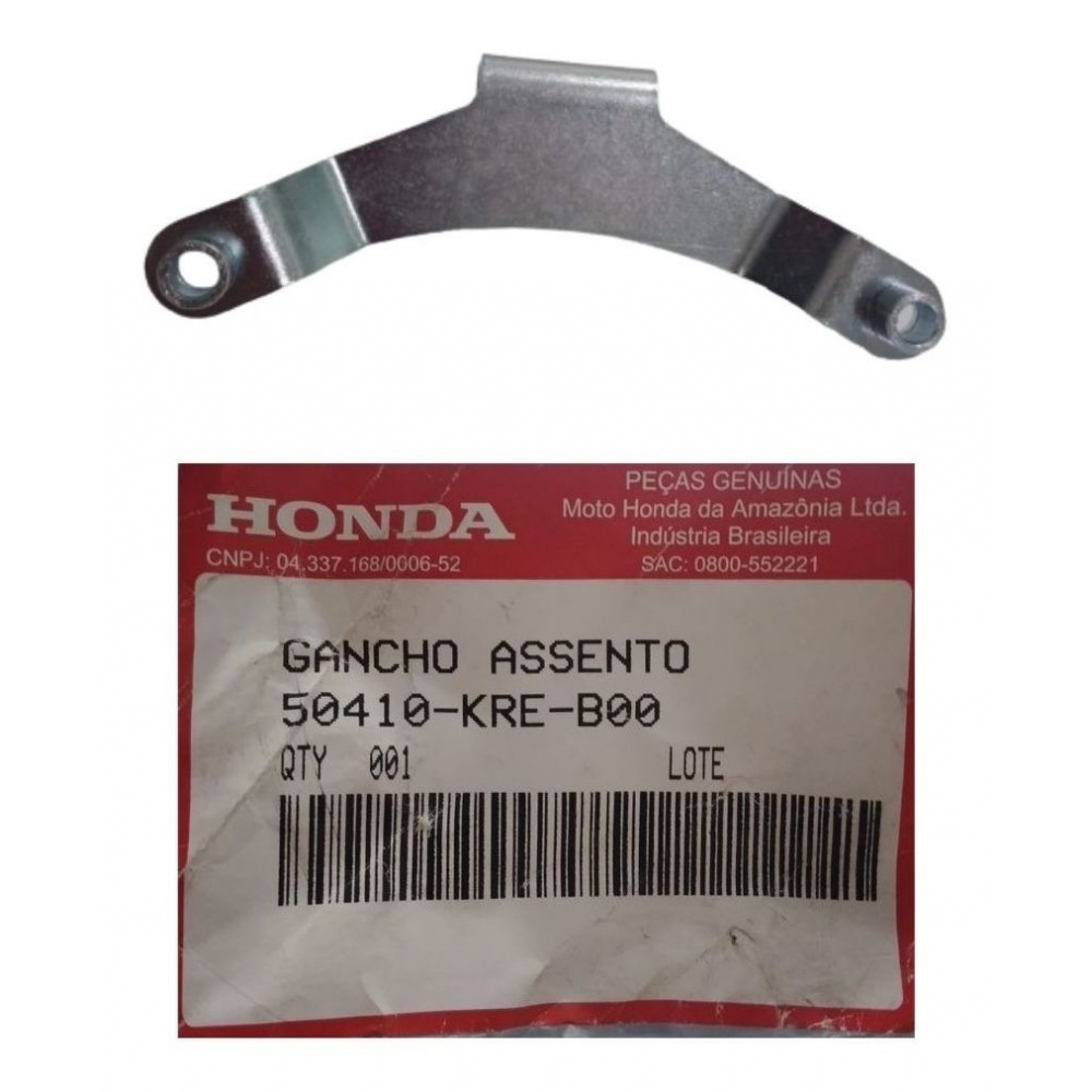 Gancho Trava Do Banco Assento Nxr Bros 150 2009 2010 2011 2012 2013 2014 Original Honda