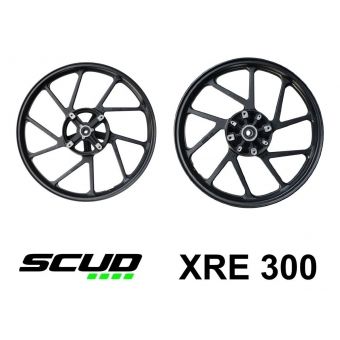 Jogo Roda Liga Leve Rodão Esportiva Moto Xre 300 Xre300 5 Pontas Pé Galinha Scud