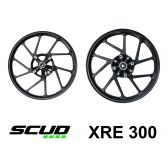 Jogo Roda Liga Leve Rodão Esportiva Moto Xre 300 Xre300 5 Pontas Pé Galinha Scud - Scud