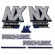 Kit Adesivos Faixa Nx 150 Preta 1990 Nx150 90 Jogo Adesivo