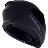 Capacete Moto Esportivo Fechado Norisk Razor Monocolor Solid Preto C/ Selo Inmetro - Fosco