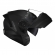 Capacete Moto Robocop Escamoteável Norisk Force 2 Preto Fosco Articulado C/ Óculos E Selo Inmetro