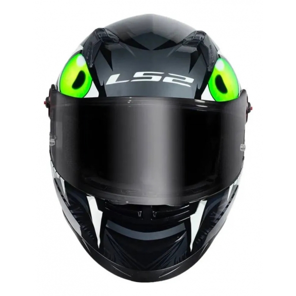 Capacete Moto LS2 FF358 Pro Hunter Cinza C/ Aerofolio Spoiler Masculino Feminino Lançamento