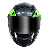 Capacete Moto LS2 FF358 Pro Hunter Cinza C/ Aerofolio Spoiler Masculino Feminino Lançamento