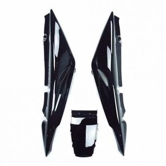 Rabeta Moto Titan 150 Sport Preta 2005 2006 2007 2008 Carenagem Traseira Modelo Original