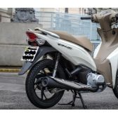 Roda Liga Leve Rodão Moto Biz 125 Ks/Es 2006 em Diante / Biz 100 2012/15 5 Pontas Pé Galinha Preta - Scud