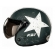 Capacete Moto Custom Peels F21 Us Army Tank Aviador C/ 2 Viseiras Queixeira Removível - Verde Militar
