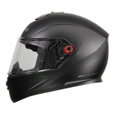 Capacete Moto Fechado Bieffe b12 b 12 Solid Classic Esportivo C/ Selo Inmetro Lançamento - Preto Fosco