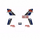 Kit Adesivos Faixa Xlx 250 Xl250x 1985 Vermelha Jogo Adesivo