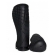 Par De Manopla Punho Moto Concept 2 Ergonômica Anatômica Descanso P/ Mão Scud Preto - Preta