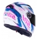 Capacete Moto Feminino Fechado Ls2 Ff358 Classic Draze Branco Rosa C/ Selo Inmetro Lançamento