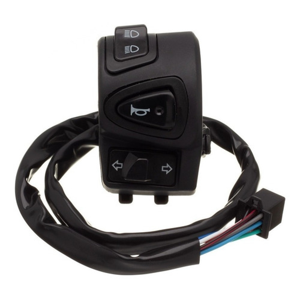 Interruptor Guidão Chave Luz Seta Buzina Moto Pcx 150 2012 2013 2014 2015 2016 2017 Lado Esquerdo