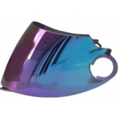 Viseira Colorida Capacete Helt New Hippo Iridium Camaleão Original