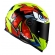 Capacete Moto Fechado Ls2 Ff358 Ff 358Tribal Esportivo Lançamento C/ Selo Inmetro - Amarelo Vermelho