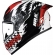 Capacete Moto Norisk Flow Moto Gp 96 Daytona Branco C/ Spoiler + Viseira Colorida Extra Lançamento